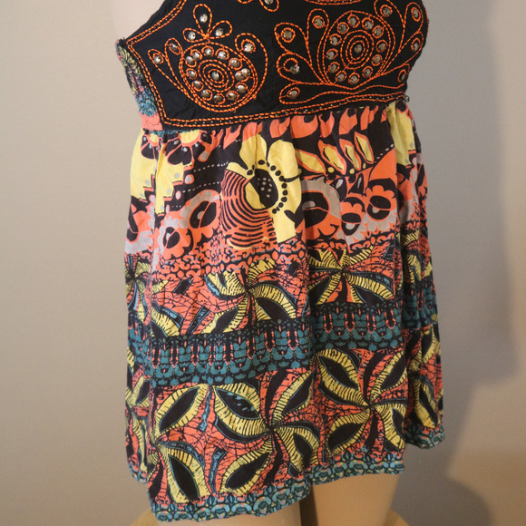 Bohemian Bright & Unique Tribal Themed Cami - Picture 2 of 5